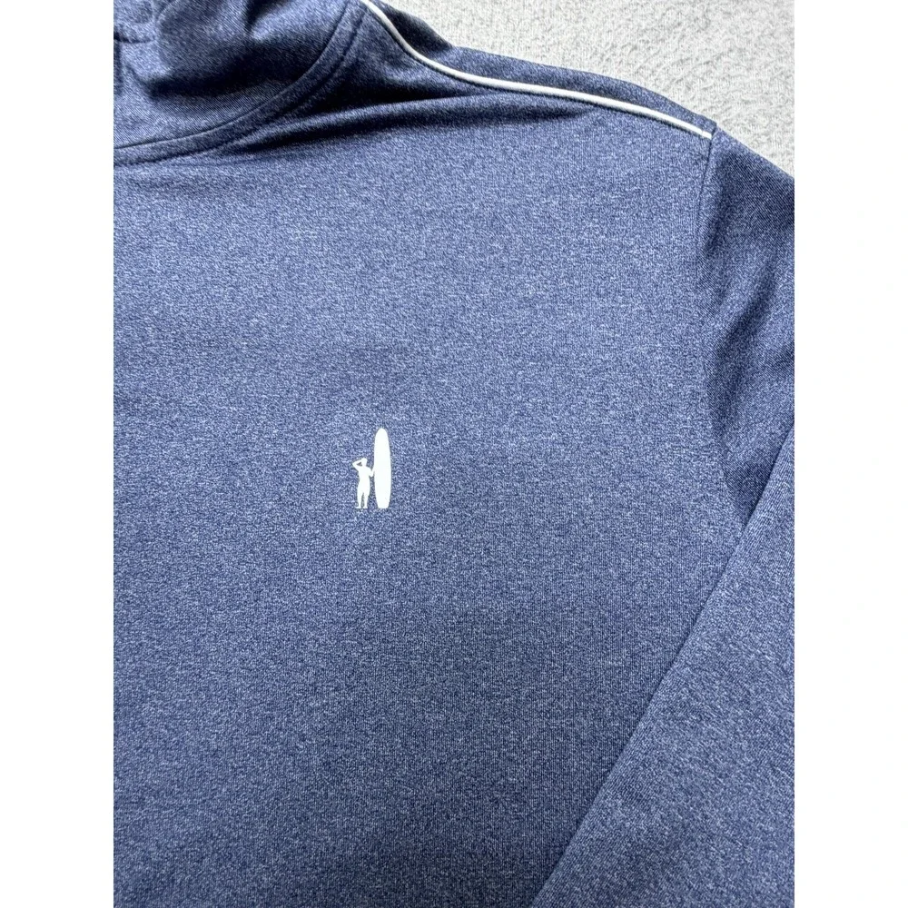 Johnnie-O Pullover Mens 2XL Blue 1/4 Zip Lightweight Stretch Golf Performance